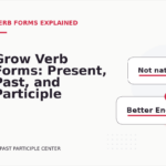 Grow Verb Forms: Present, Past, and Participle