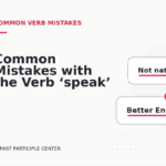 Common Mistakes with the Verb ‘speak’